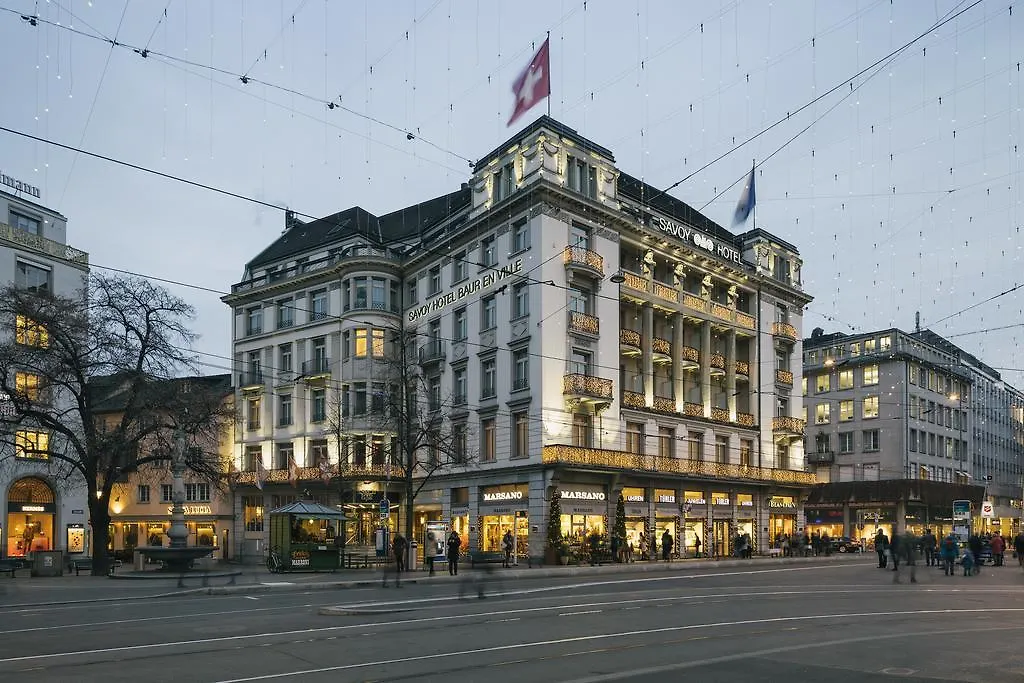 Savoy Baur En Ville Zurigo Hotel